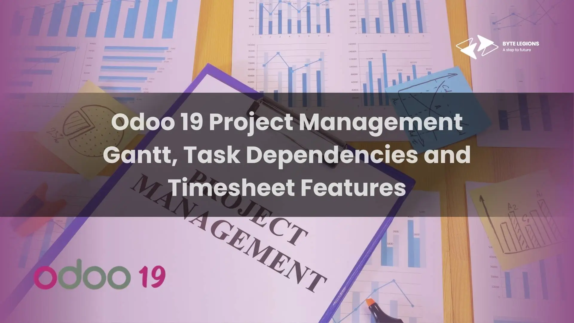 Odoo 19 Project Management Gantt, Task Dependencies and Timesheet Features