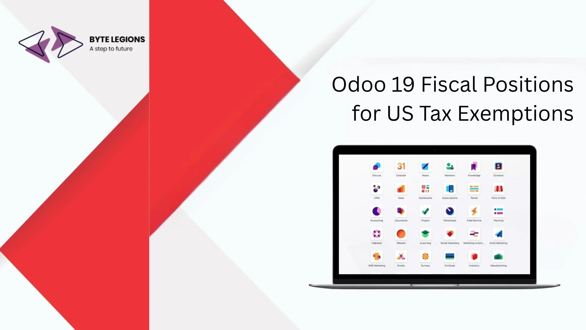 Odoo deployment management by a consultant configuring US sales tax exemptions with fiscal positions in Odoo 19, along with professional Odoo customization services.