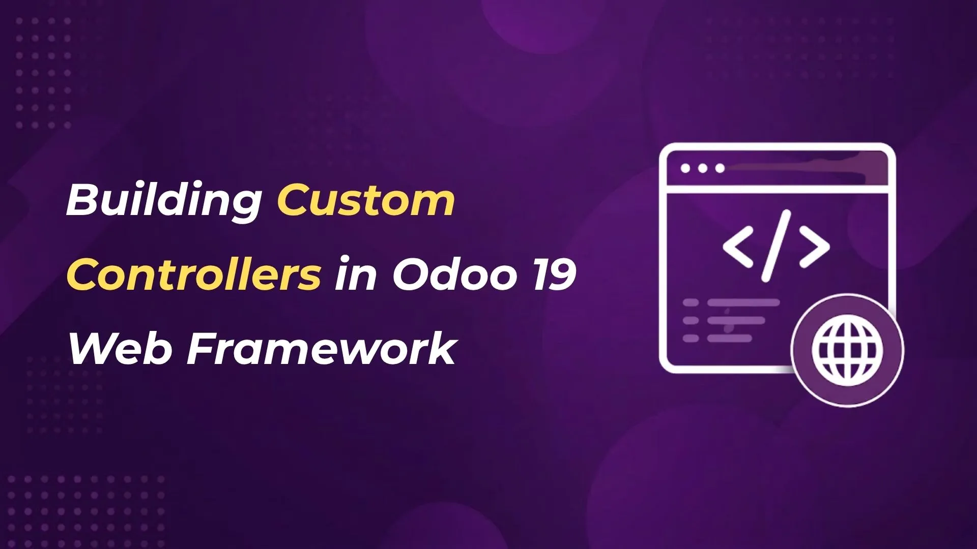 A developer reviewing route decorators and authentication modes in an Odoo controller file, odoo 19 custom web controllers.